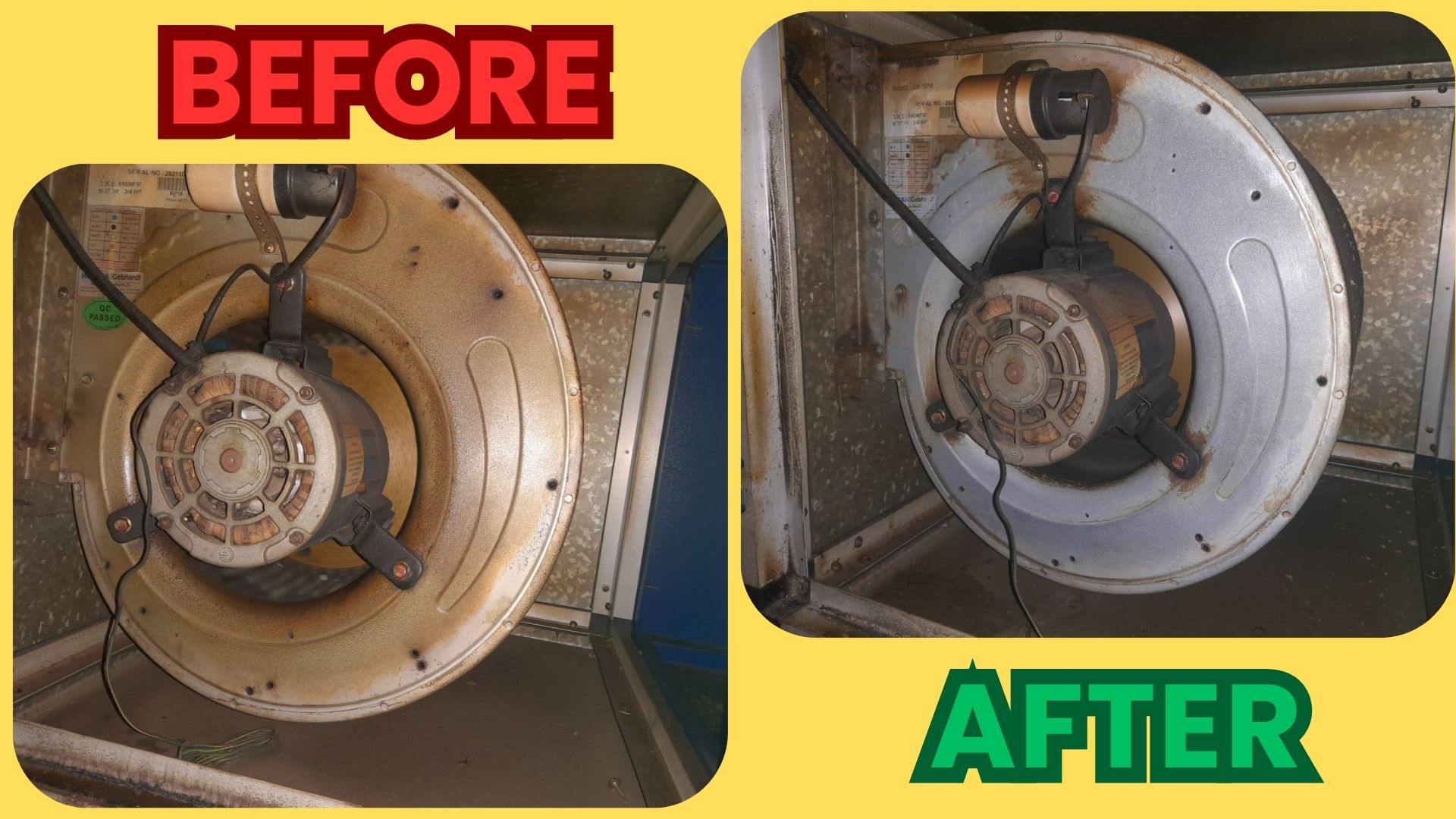 Exhaust Fan Cleaning Service