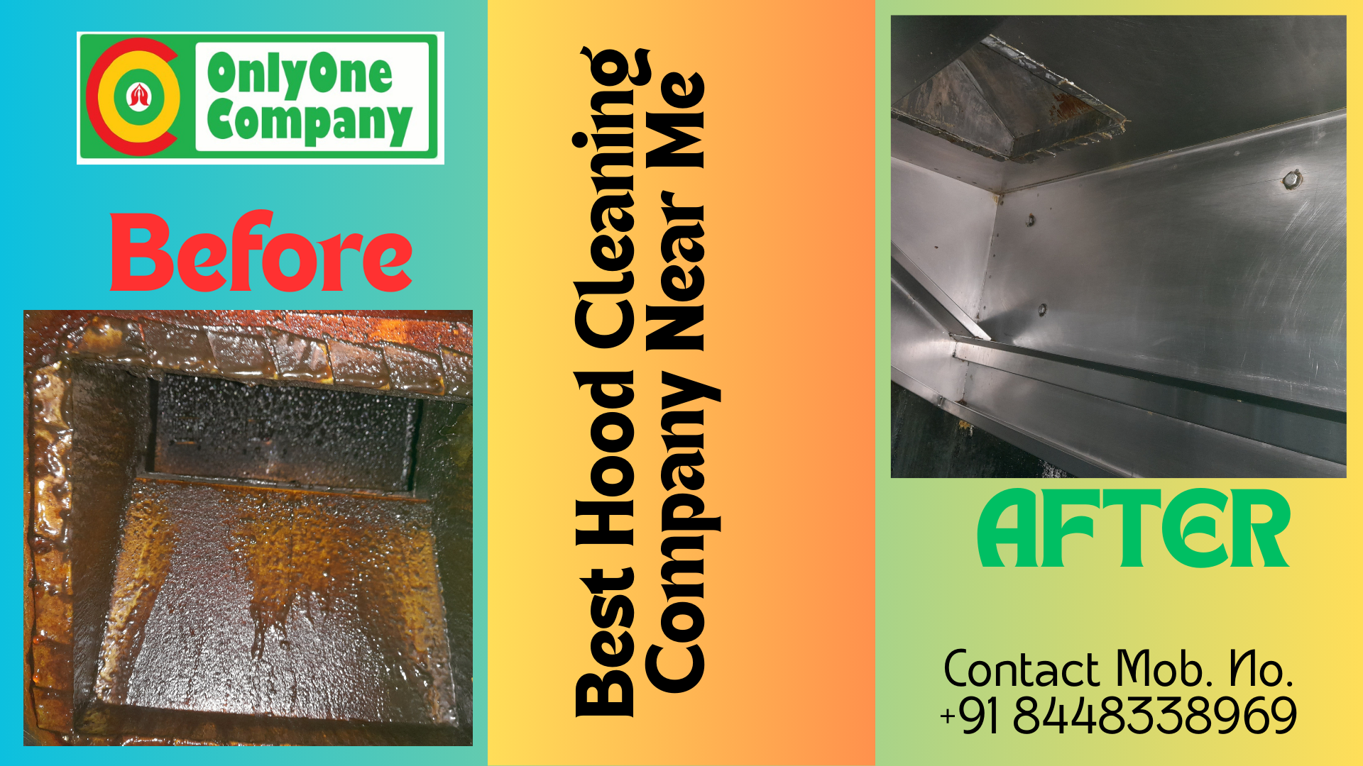 Best Hood Cleaning Company Near Me 1 best hood cleaning company near me is only one company. Only one company provided certificate with before and after photos.