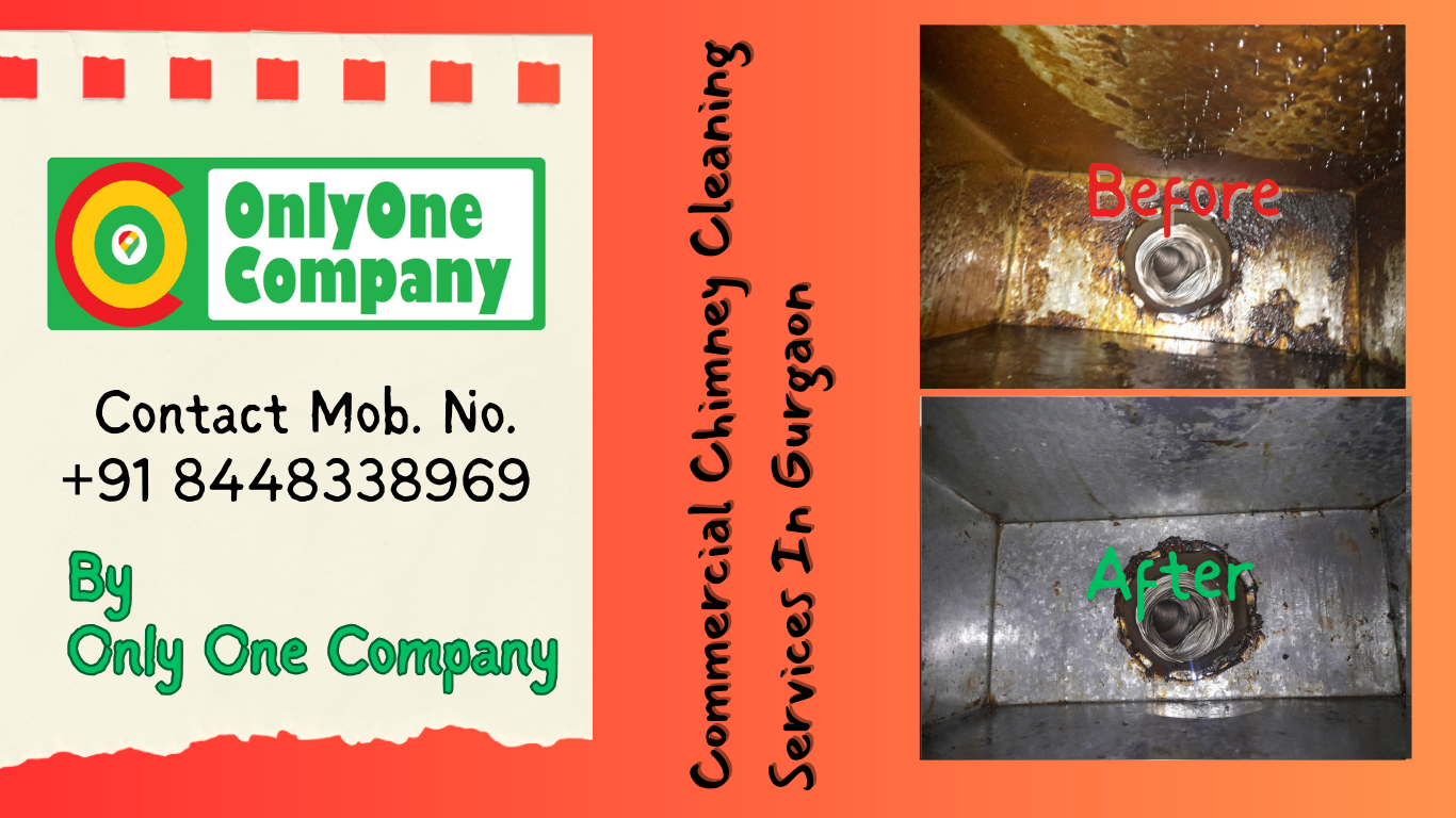 commercial chimney cleaning services in gurgaon providing by only one company.