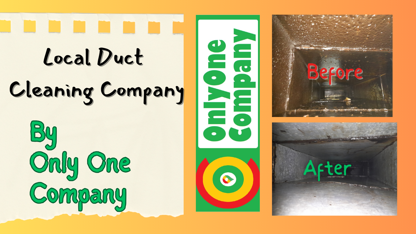 Local duct cleaning company name is only one company. Contact Us as soon as possible.